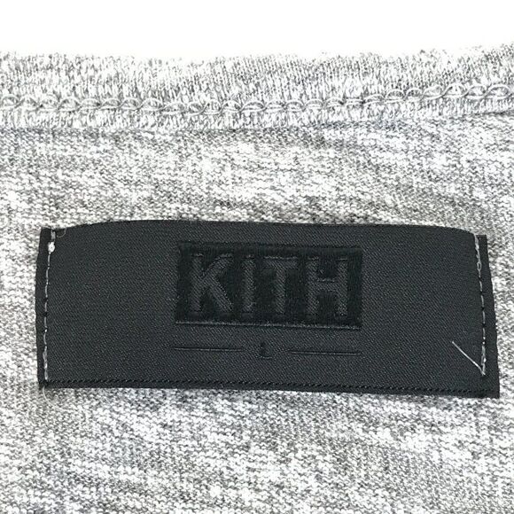 KITH Active Longline Tank Top Women’s Large Gray Sleeveless Stretch Knit Gym - Picture 9 of 10